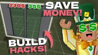 These Building Hacks & Tips will SAVE MONEY in Bloxburg! | Roblox