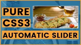 Creating Automatic CSS Image slider with CSS3 animation & HTML5 | No Javascript or Jquery - Tutorial