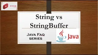 #string #stringbufffer #java  String Vs StringBuffer in Java