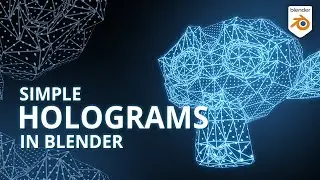 Create Simple Holograms in Blender