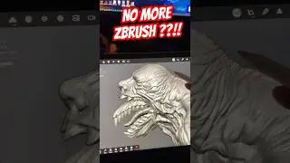 No More Zbrush? Best sculpting app till now ! #charactermodeling #zbrush #3dprinting #digitalart