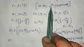 If `alphaandbeta` are the roots of `x^(2)-2x+4=0