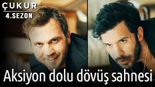 Çukur 4.Sezon 1.Bölüm - Arık ve Yamaçın Aksiyon Dolu Dövüş Sahnesi