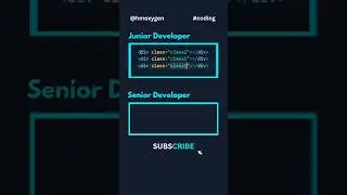 Junior Vs Senior Frontend developer.#programming #html #css #html5 #coding #frontend #webdevelopment