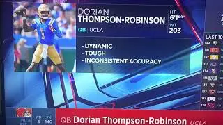 Cleveland Browns select Dorian Thompson-Robinson