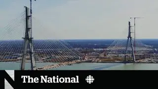 Gordie Howe International Bridge deck connection celebrated