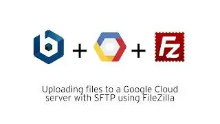 Uploading files to a Google Cloud server with SFTP using FileZilla