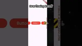 How to Fix Overflowing Rows in your Flutter app 