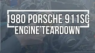 1980 Porsche Euro SC Engine Teardown