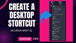 Easier Way to Create Desktop Shortcuts in Linux Mint