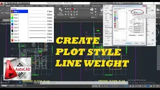 How to create your own Plot Style/Line Weight in Autocad