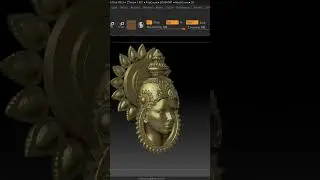 Zbrush mukut jewellery design in zbrush PT 9