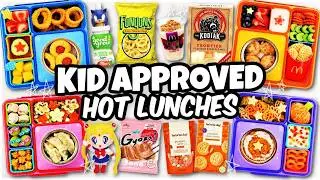 HOT LUNCHES and NO SANDWICHES! School Lunch Ideas Kids will LOVE!