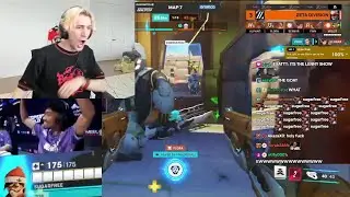 xQc reacts to Insane play by "Sugarfree" | Overwatch World Cup