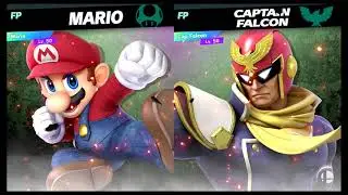 Super Smash Bros Ultimate Amiibo Fights – vs the World #11 Mario vs Captain Falcon