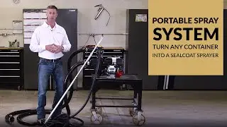 Portable Spray System | Turn Any Container into a Sealcoat Sprayer