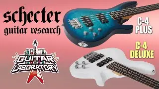 [Eng Sub] Schecter C-4 Deluxe and Schecter C-4 Plus bass guitars