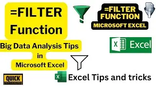 How to Filter in Excel | How To Use Excel FILTER Function in Microsoft Excel | Filter Function Excel