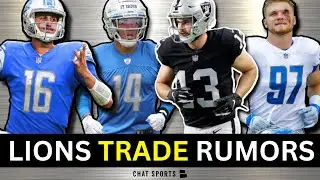 Lions Rumors: Trade For Hunter Renfrow? Jared Goff RED FLAG? Top 5 Most Critical Players Ft. Sewell