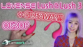 Распаковка Lovense Lush 3, сравнение с первым Lush. Розыгрыш игрушки! 📹 Всё про вебкам