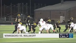 UNDER THE LIGHTS: Malakoff vs. Winnsboro