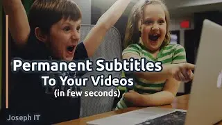 Mkvtoolnix Add Subtitles  - Add Permanent Subtitles to Video in few seconds