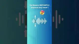 De-essers: the fastest way to improve your vocals! Full guide on our blog 🔥 