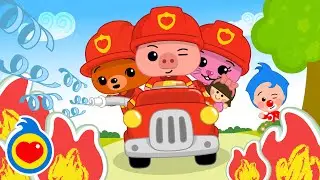 Bomberos al Rescate 🧑‍🚒 Canciones Infantiles ♫ Plim Plim