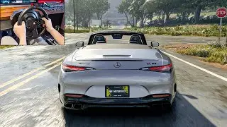 2022 Mercedes SL63 AMG 4MATIC+ | The Crew Motorfest (Steering Wheel Gameplay)