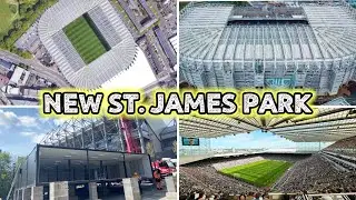 New Stadium, New Era! St. James Park Redevelopment Plans! New Stand, Roof, Fan Plaza, Club Store