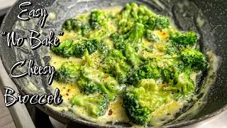 Easy No Bake Cheesy Broccoli