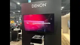 CEDIA23:  Denon X6800 und eine coole Lautsprecherüberraschung