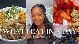 What I Eat in A Day to Lose Weight - Ep 5