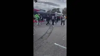 Kay Flock Runs into Ron Suno at Rolling loud big brawl