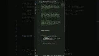 javascript - How can I trigger an onchange event manually?