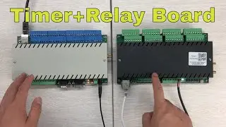 add local timer clock for KinCony relay controller using KC868-COLB