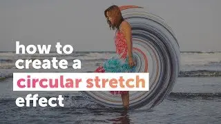 How to create pixel circular stretch effect | PicsArt Tutorial