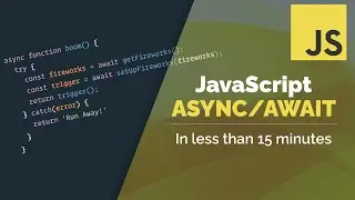 Async/Await Javascript Tutorial For Beginners (Promise, Async, Await)