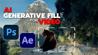 Generative Fill for VIDEO- Full Walkthrough - (Photoshop/After Effects)