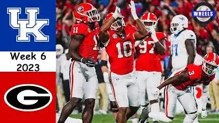 #1 Georgia vs #20 Kentucky | Week 6 | 2023 College Football