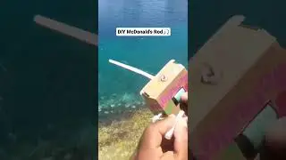 MCDONALD'S FISHING ROD DIY