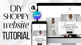 How To Design A Minimalist Shopify Website | Step-By-Step Tutorial