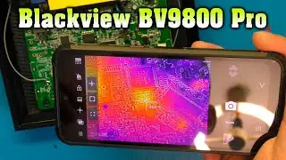 Blackview BV9800 Pro smartphone protected with a thermal imager!