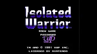 Полное прохождение Изолированный воин (Isolated Warrior) nes