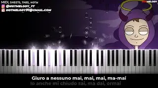 thasup – Dimmi Che C’è karaoke piano instrumental cover testo