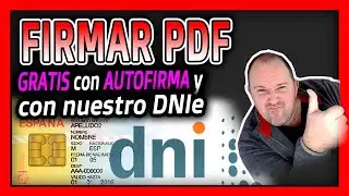 6. Como FIRMAR PDFs con CERTIFICADO DIGITAL o DNIe y AutoFirma ⭐ Gratis 2024