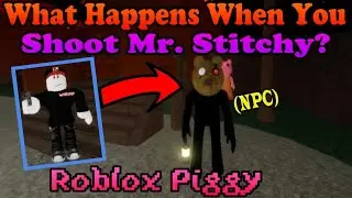 What Happens When Stitchy Is SHOT? Roblox Piggy Halloween