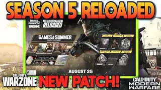 Modern Warfare SEASON 5 RELOADED ROAD MAP | FiNN LMG, NEW MORTE OPERATOR, GAMES OF SUMMER, & MORE!