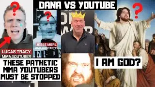 Dana White GOES SCORCHED EARTH On MMA Youtube For Trashing UFC 300? BUT LEAVES ME OUT? I AM GOD?