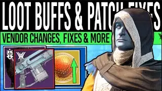 Destiny 2: NEW LOOT BUFFS! Game UPDATE! Crafting Changes, Weapon Tuning, Drop Buffs, Gambit & Nerfs!